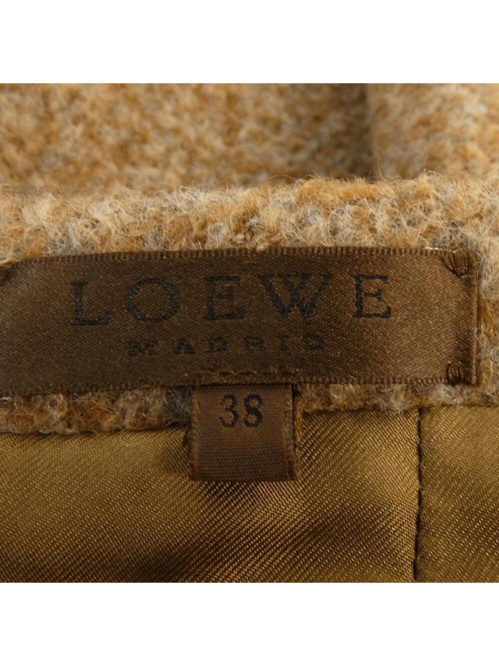 Loewe Vintage Skirt Brown - Picture 4 of 6
